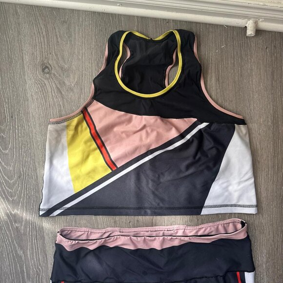 DayWon Colorful 2-Piece Workout Set - Picture 2 of 6